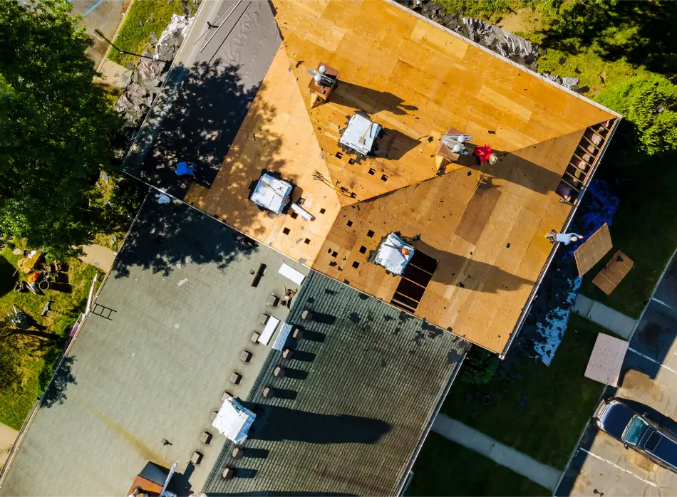 Vic J Construction roofing team Connecticut
